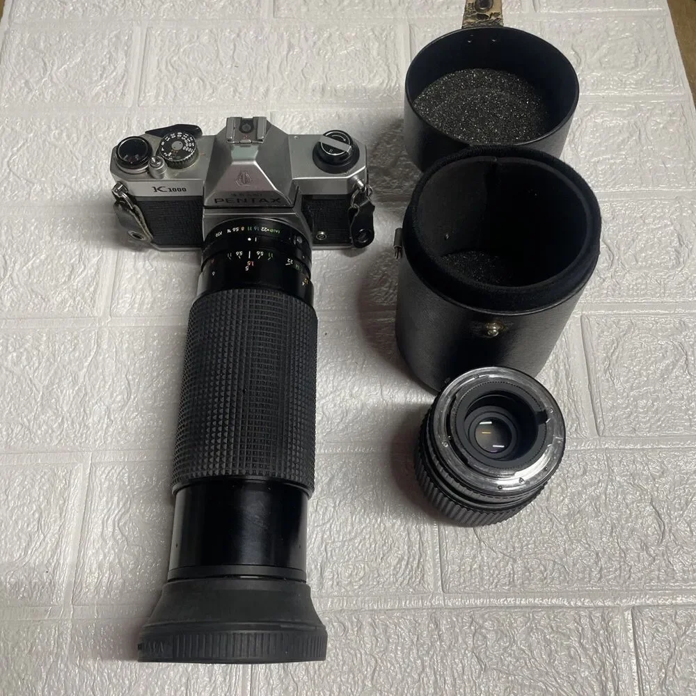 Vtg Asahi Pentax K 1000 Camera SMC Pentax